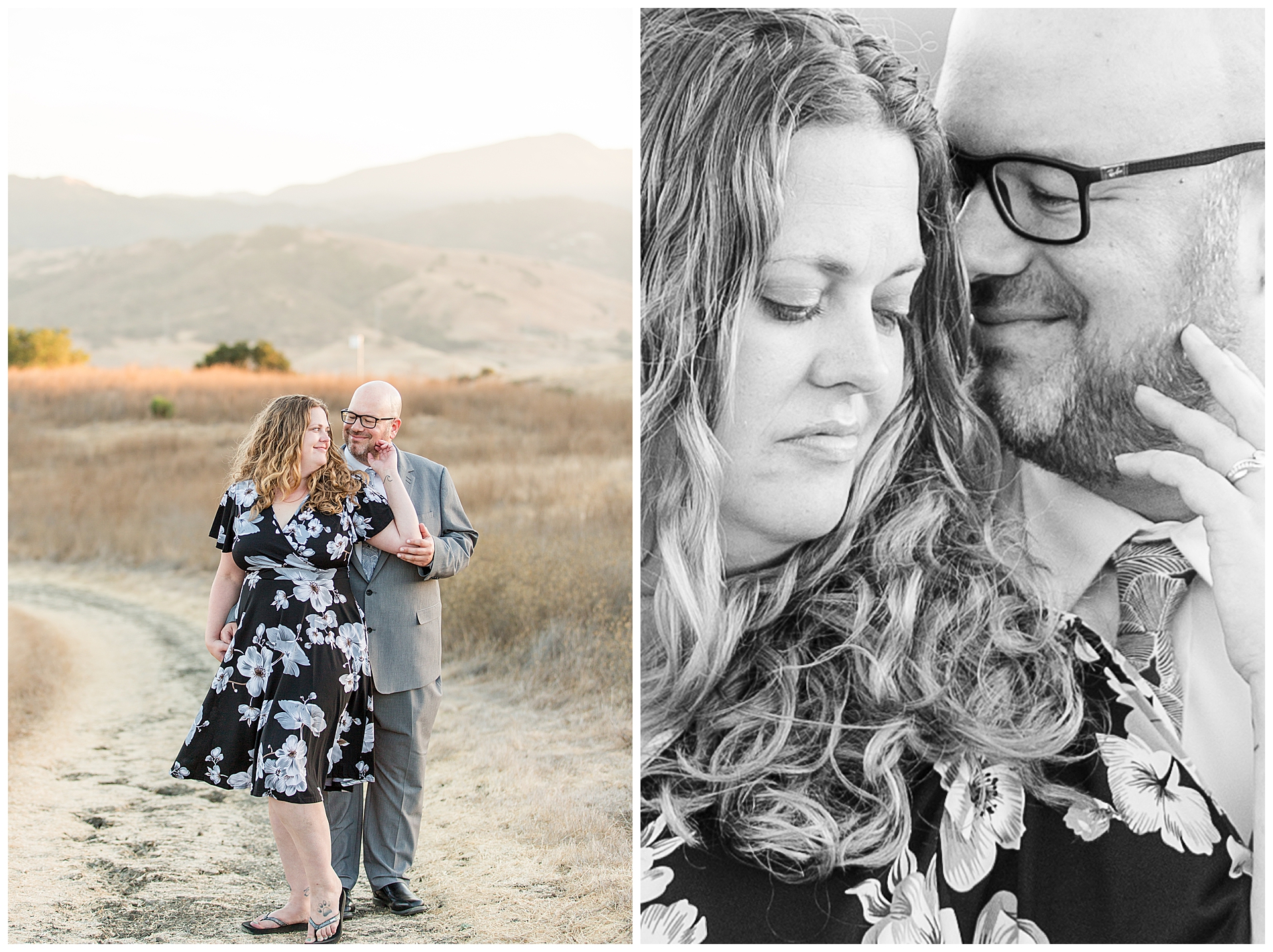 San Jose Engagement Shoot in Santa Teresa County Park with the majestic views of Santa Cruz Mountains
