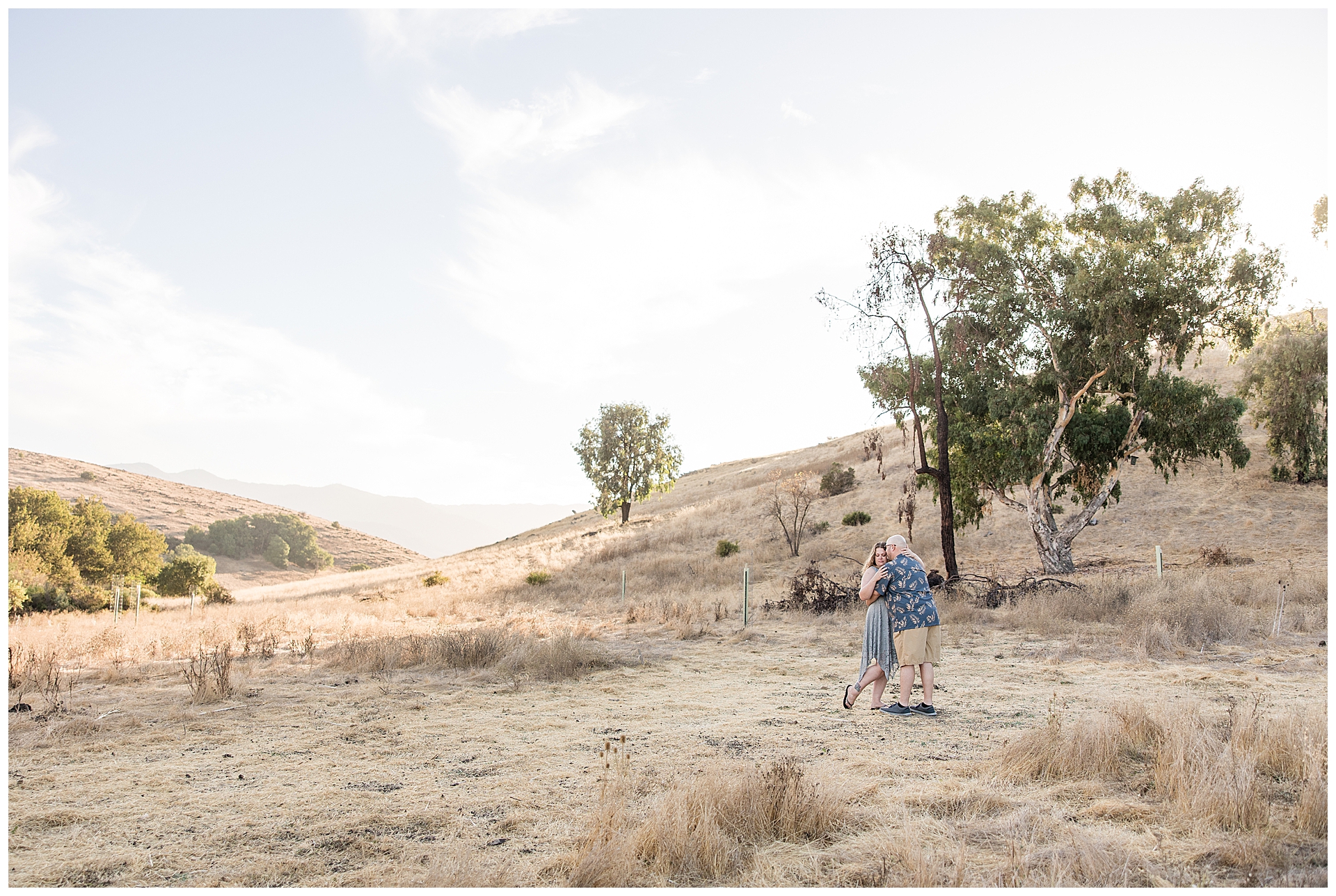 San Jose Engagement shoot in the rolling hills of Santa Teresa County Park