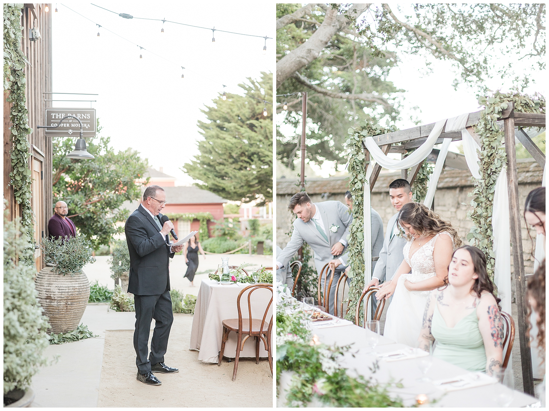 Reception Dinner at the Barns Cooper Molera 